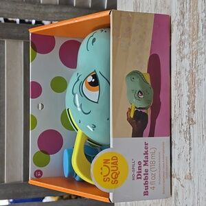 Sun Squad No‑Spill Dino Bubble Maker